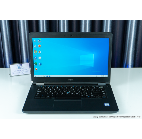 [TẶNG KÈM PHỤ KIỆN] Laptop Dell Latitude E5470 | i5 6640HQ | 8GB | 256GB | 14 inch (Box Renew)
